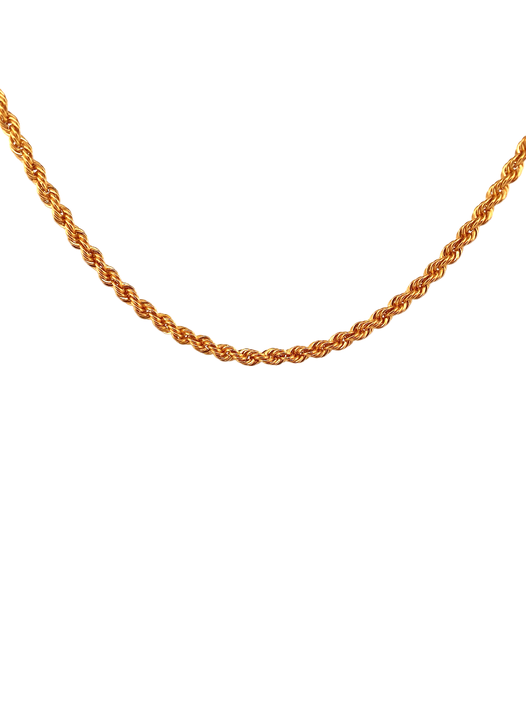 20'' 22K Gold Disco Designer Chain