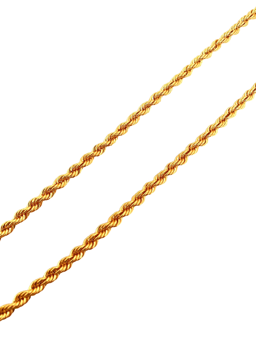 20'' 22K Gold Disco Designer Chain