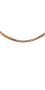 18'' 22K Gold Flat Two-tone Designer Chain