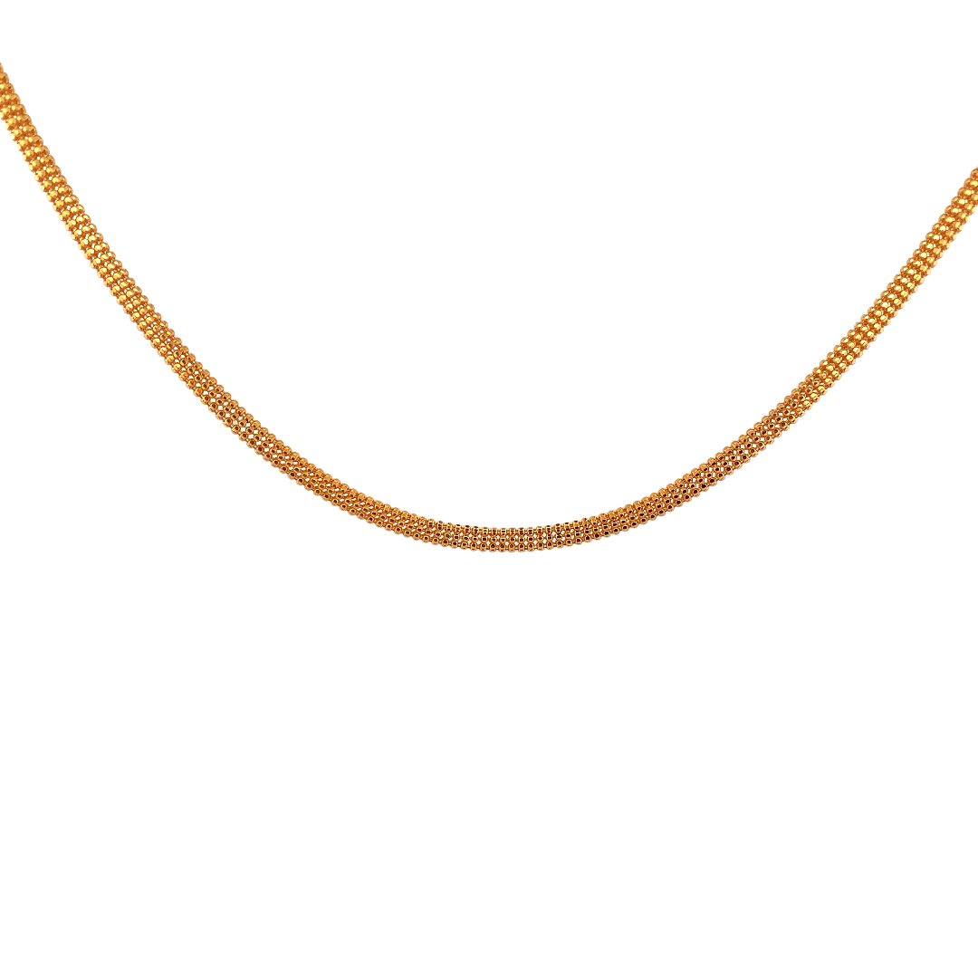 20'' 22K Gold Designer Chain