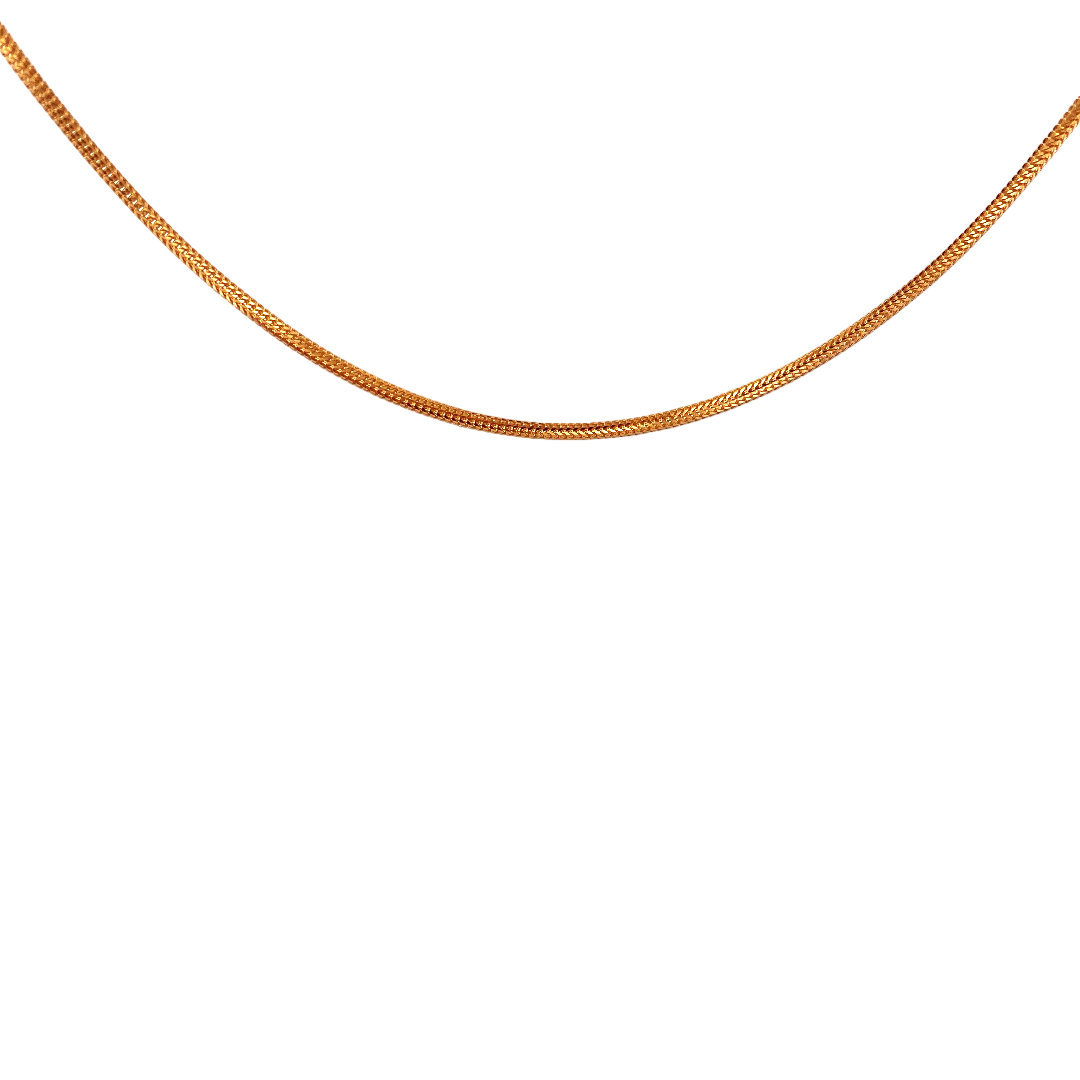 16'' 22K Gold Designer Chain