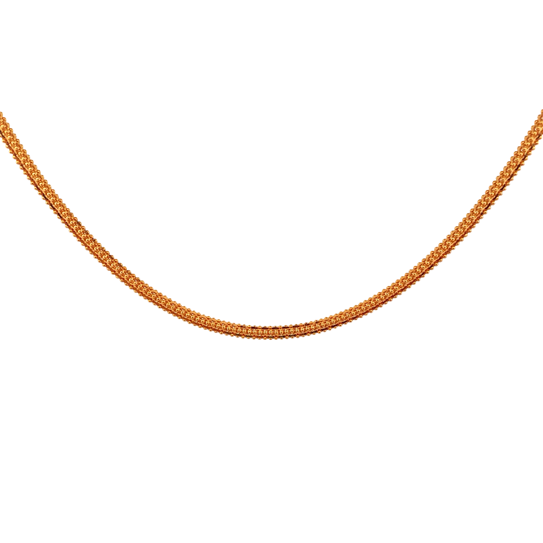 20'' 22K Gold Designer Chain