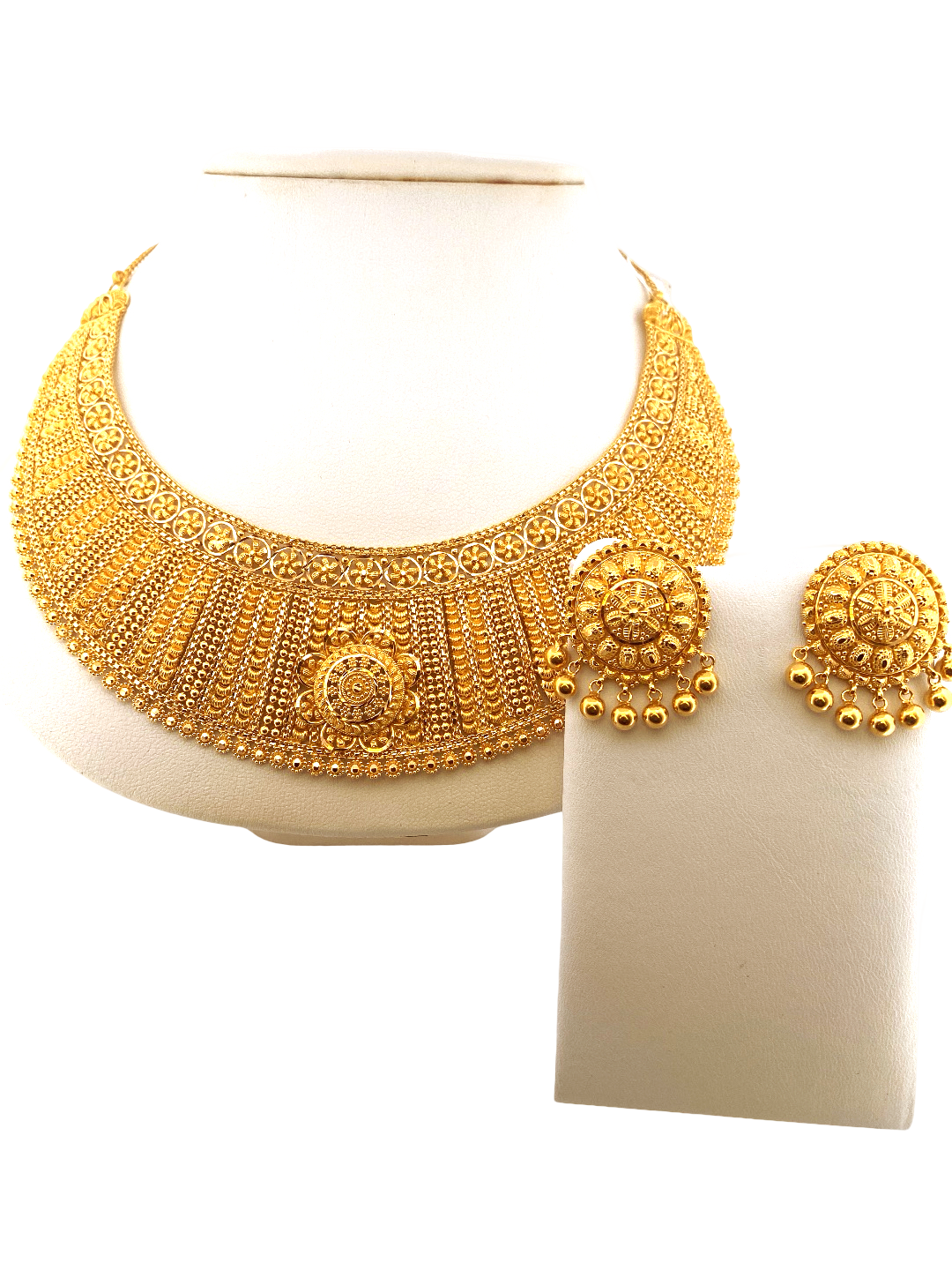 222K Gold Designer Bridal Set