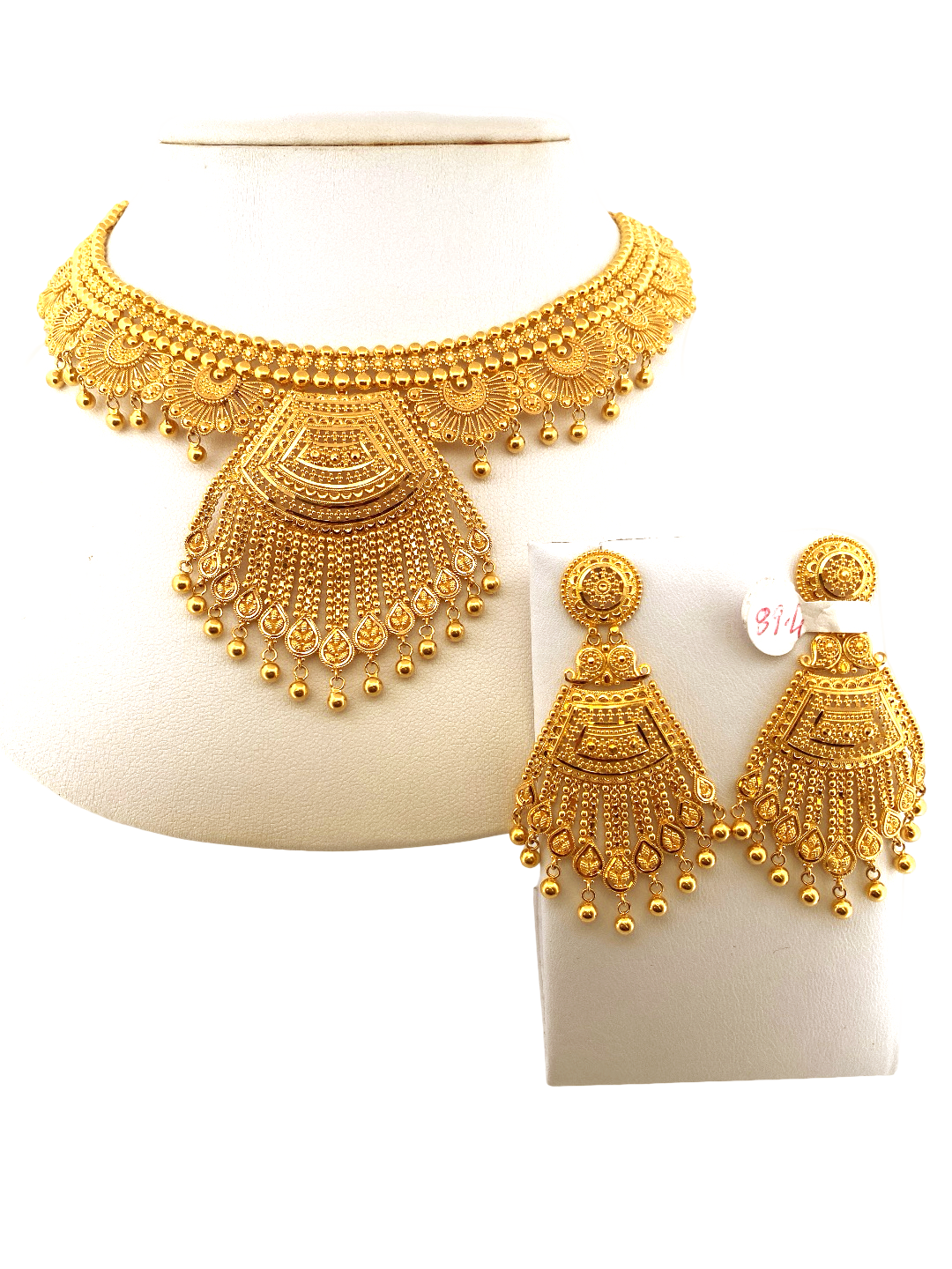 22K Gold Designer Bridal Set
