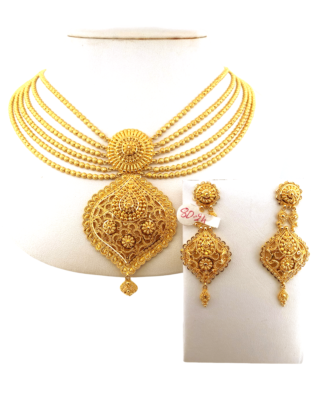 22K Gold Designer Bridal Set