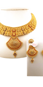 22K Gold Designer Bridal Set