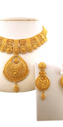 22K Gold Designer Bridal Set