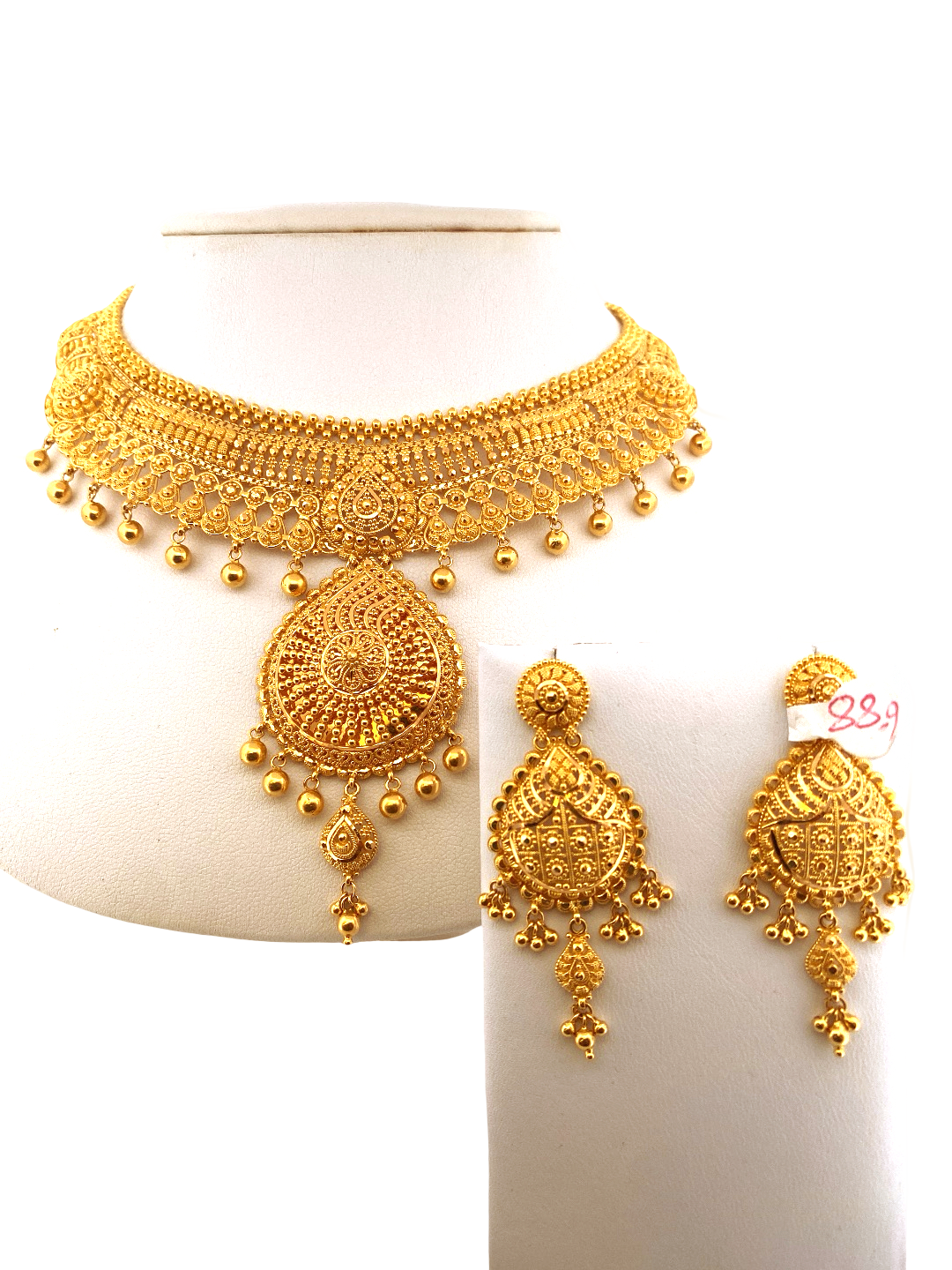 22K Gold Designer Bridal Set