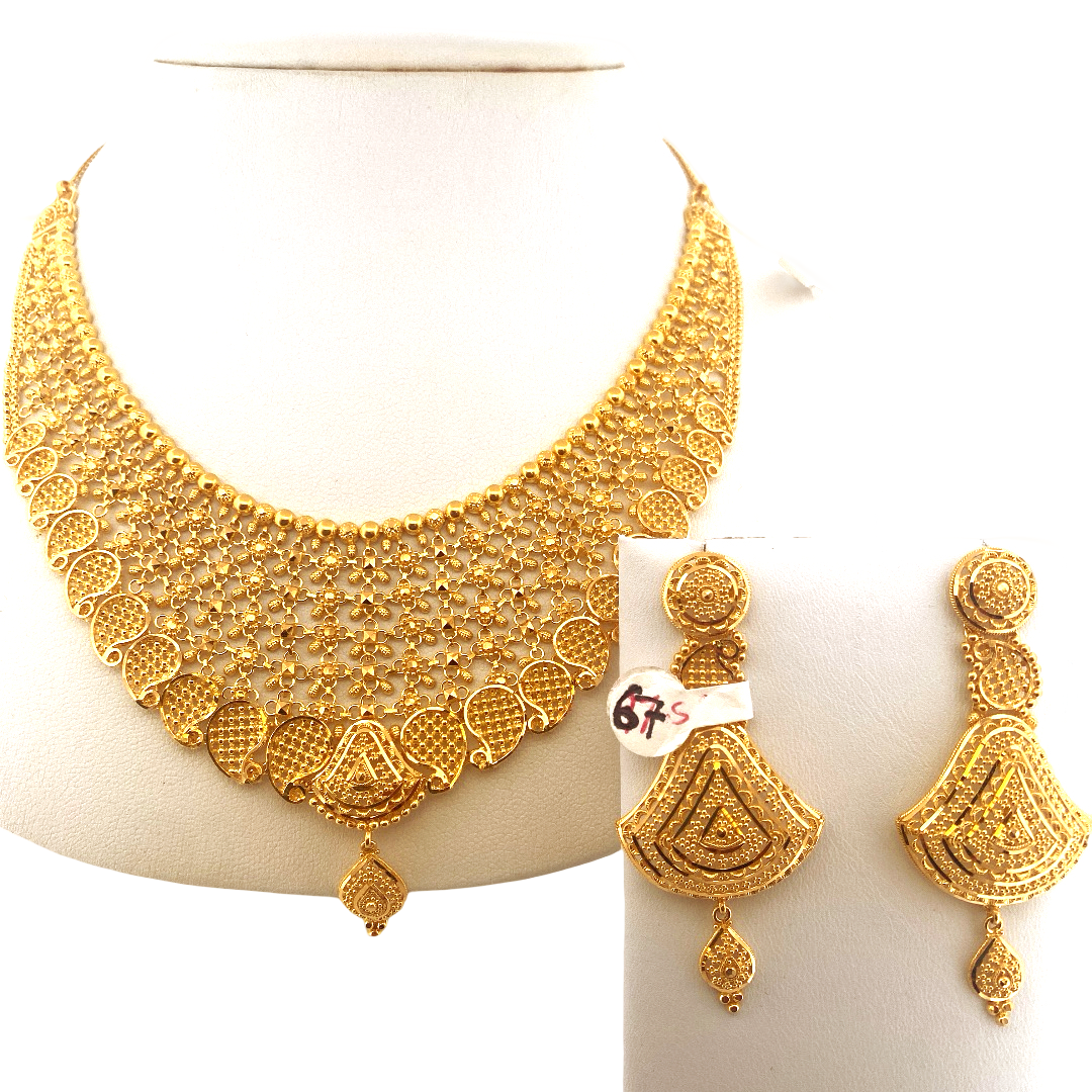 22K Gold Designer Bridal Set