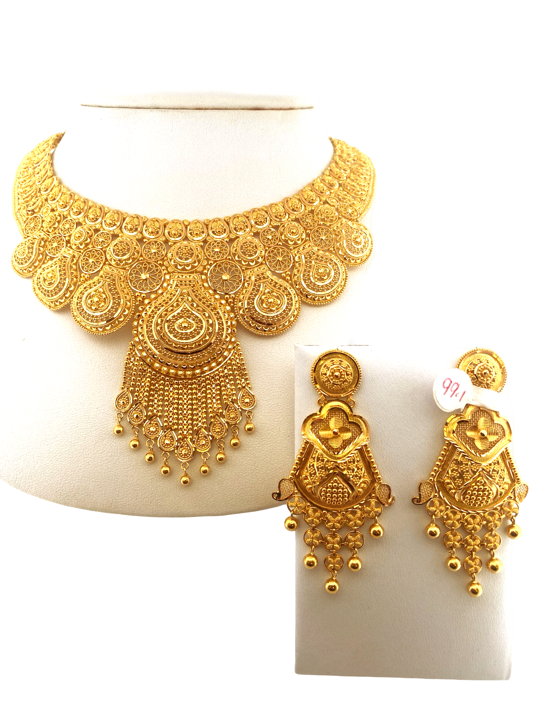 22K Gold Designer Bridal Set