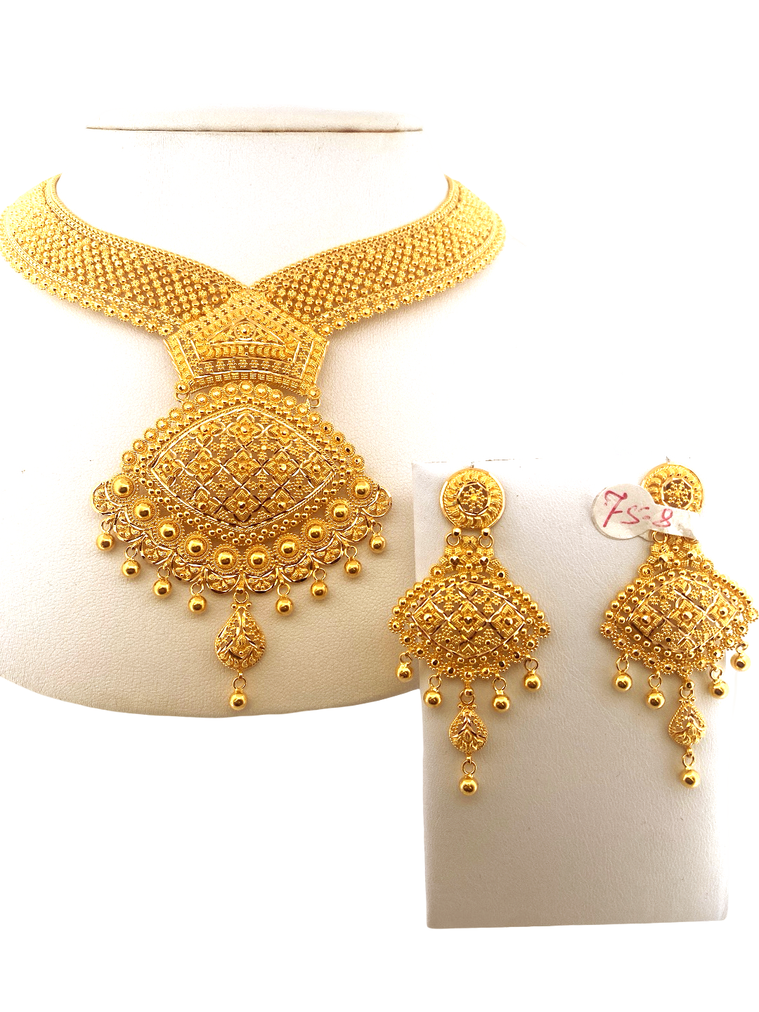 22K Gold Designer Bridal Set