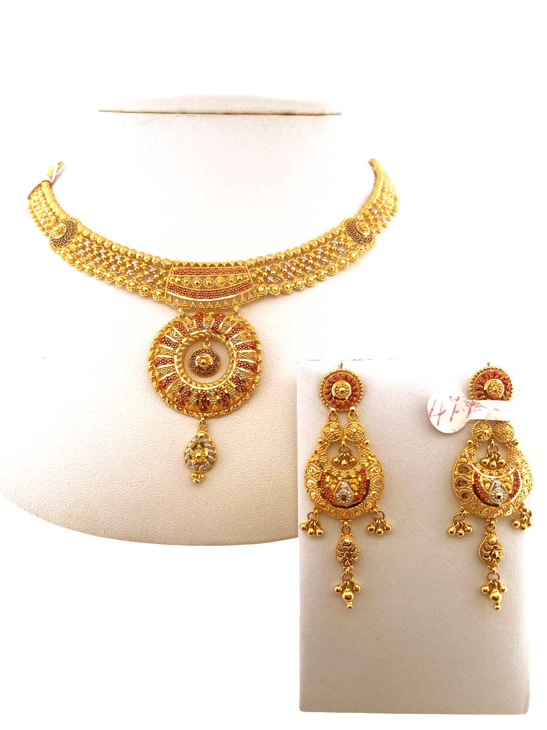 22K Gold Designer Bridal Set