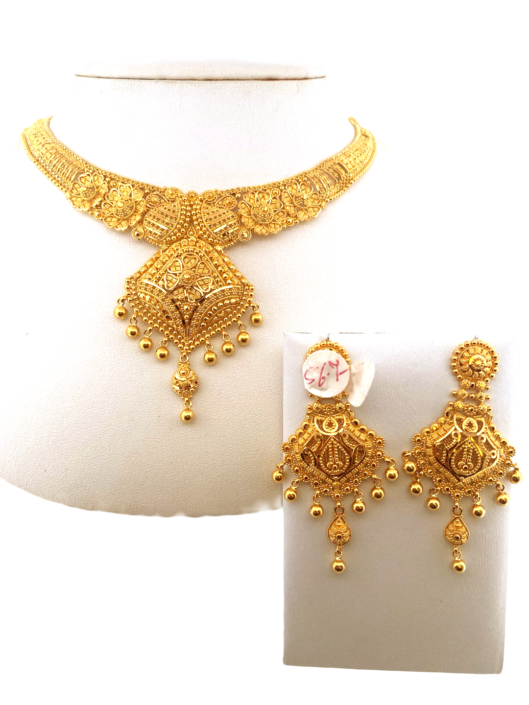 22K Gold Designer Bridal Set