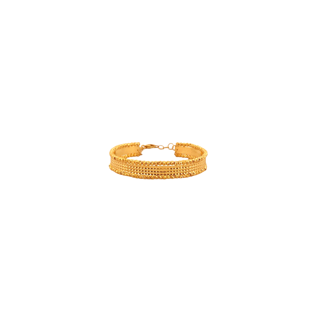 22K Gold Designer Ladies Bracelet