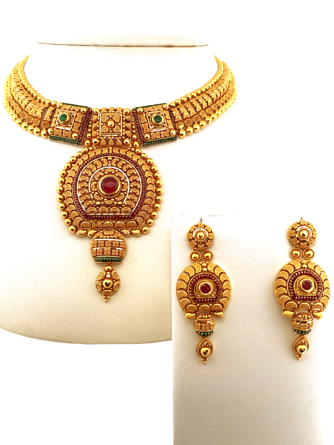 22K Gold Designer Bridal Set