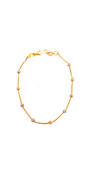 22K Gold Tri-tone Designer Ladies Bracelet