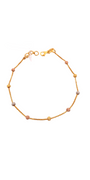 22K Gold Tri-tone Designer Ladies Bracelet
