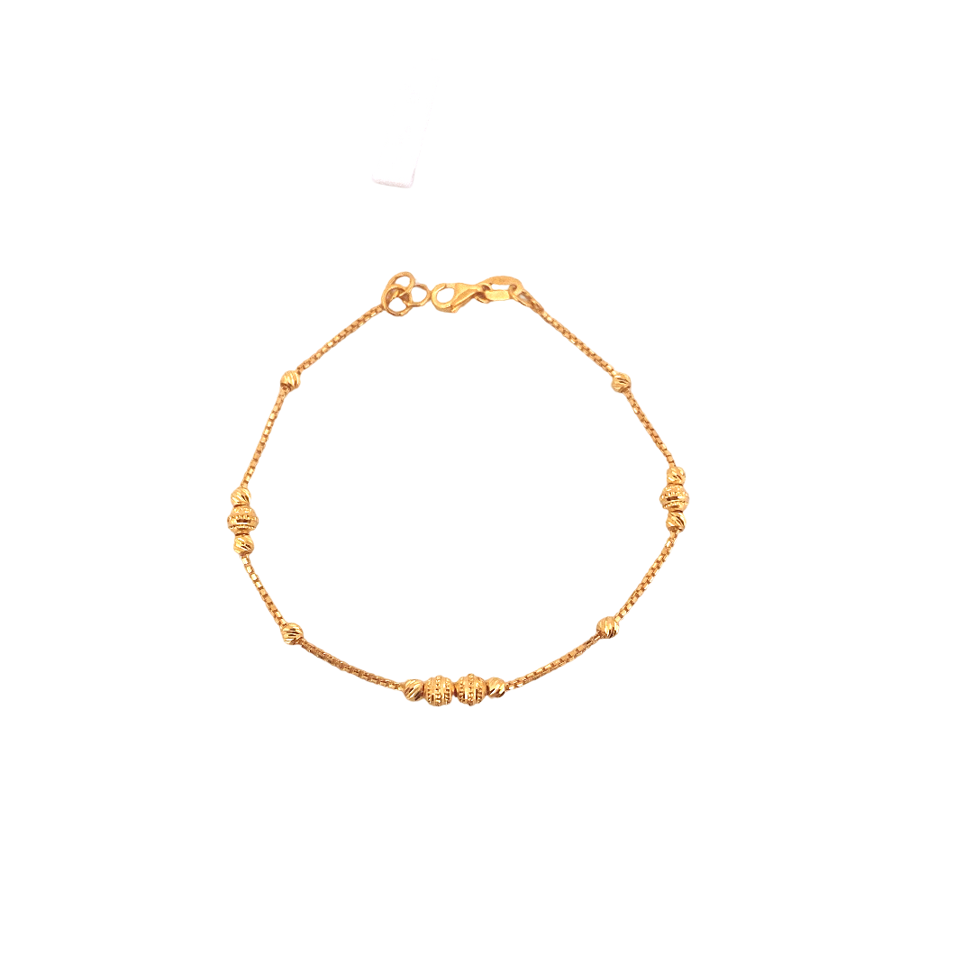 22K Gold Designer Ladies Bracelet