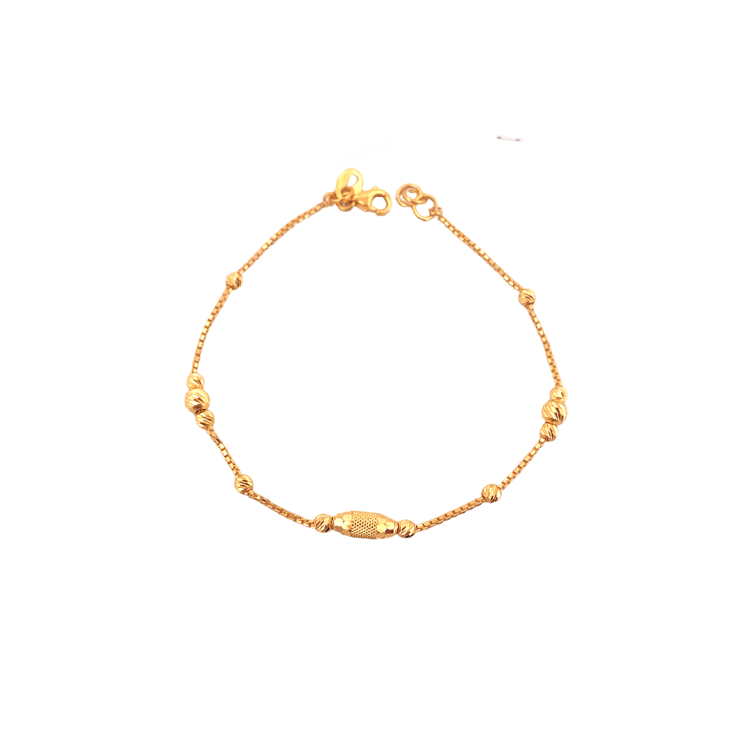 22K Gold Designer Ladies Bracelet
