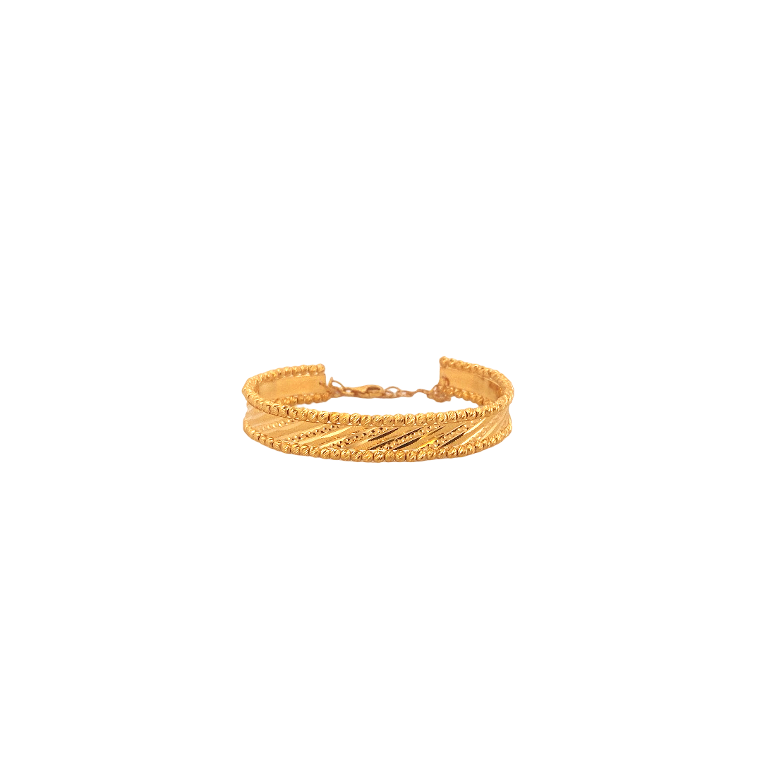 22K Gold Designer Ladies Bracelet
