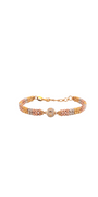22K Gold Tri-tone Designer Ladies Bracelet