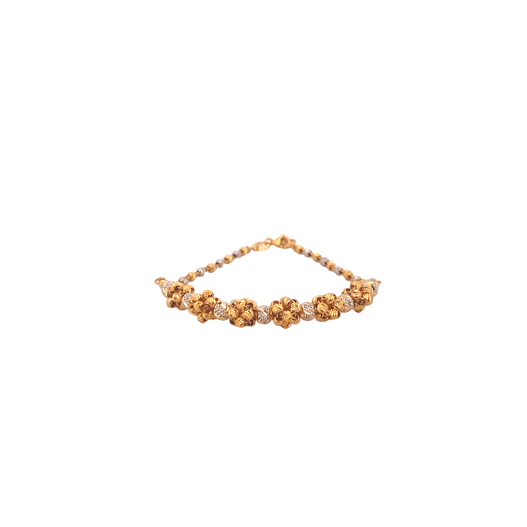 22K Gold Designer Ladies Bracelet