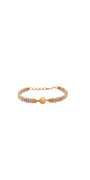 22K Gold Tri-tone Designer Ladies Bracelet