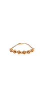 22K Gold Two-tone Designer Ladies Bracelet