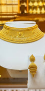 22K Gold Choker Set