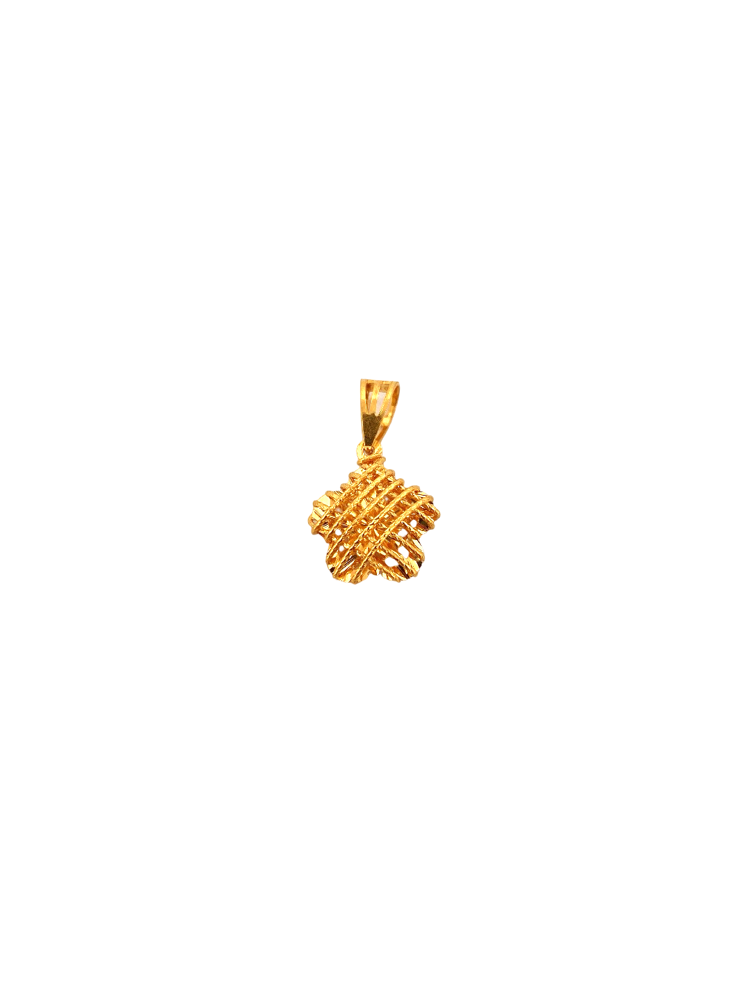 22K Gold Designer Pendant