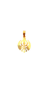 22K Gold Khanda Designer Pendant