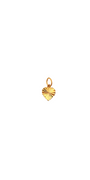 22K Gold Heart Designer Pendant