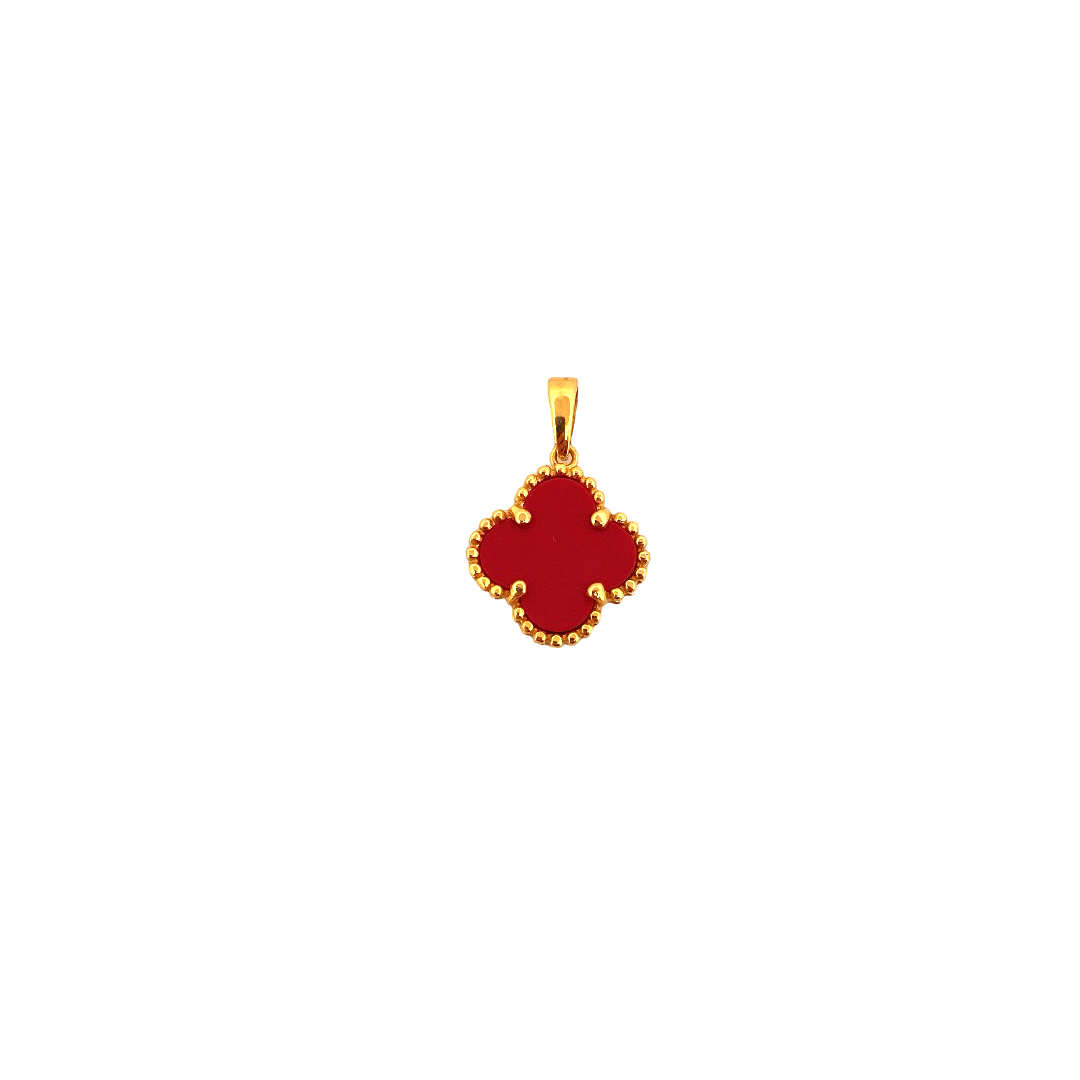 22K Gold Flower Designer Pendant