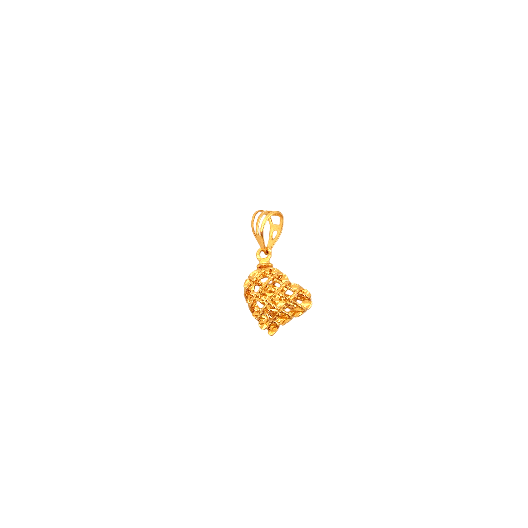 22K Gold Designer Pendant