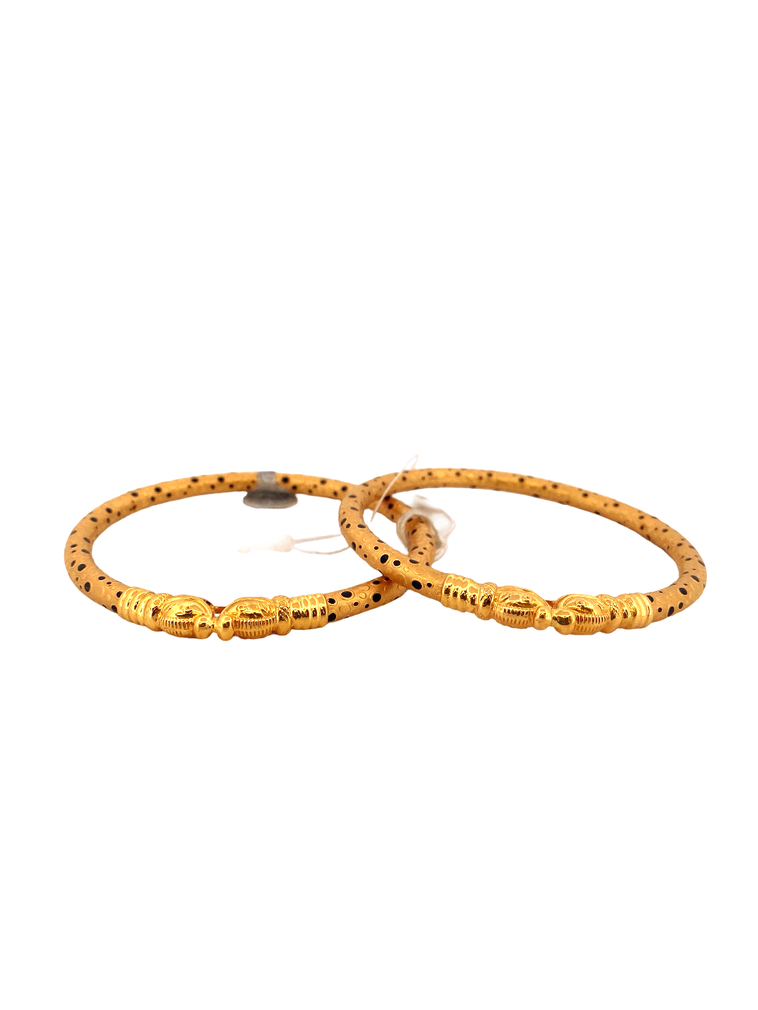 22K Gold Designer 2 Pieces Set Of Ladies Bangles