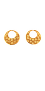 22K Gold Designer Men's Nattiyan Earrings