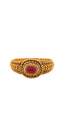 22K Gold Antique Designer Single Bangle
