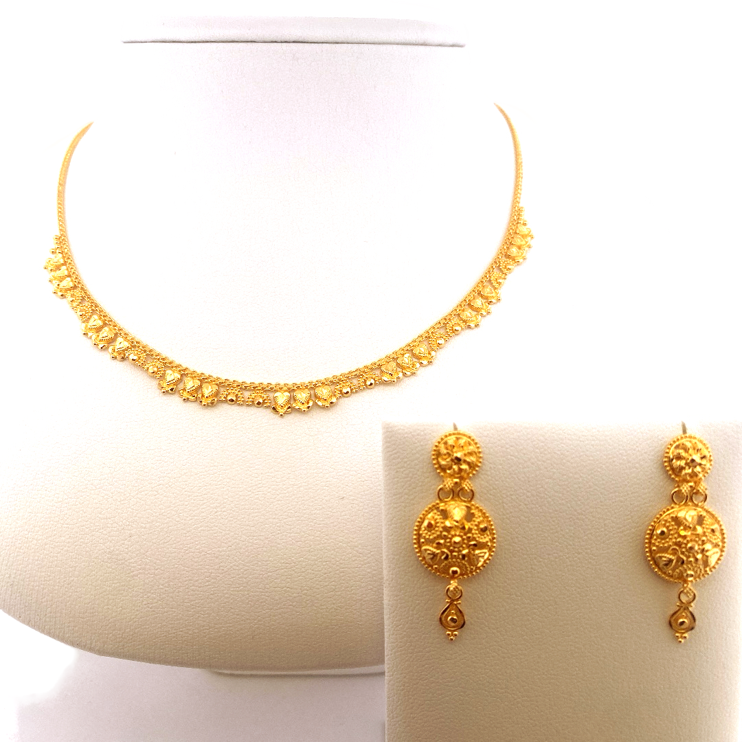 22K Gold Lightweight Designer Set