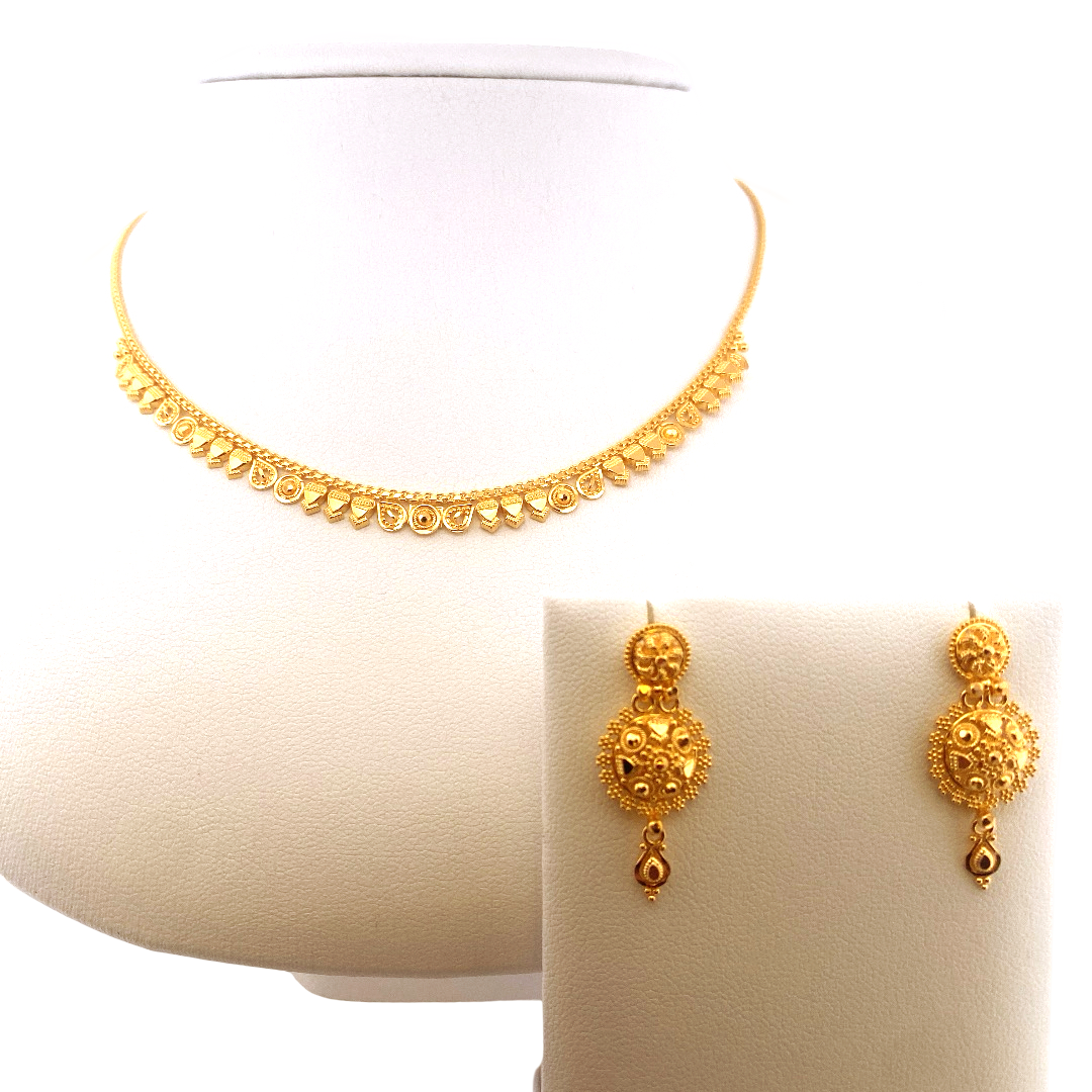 22K Gold Lightweight Designer Set