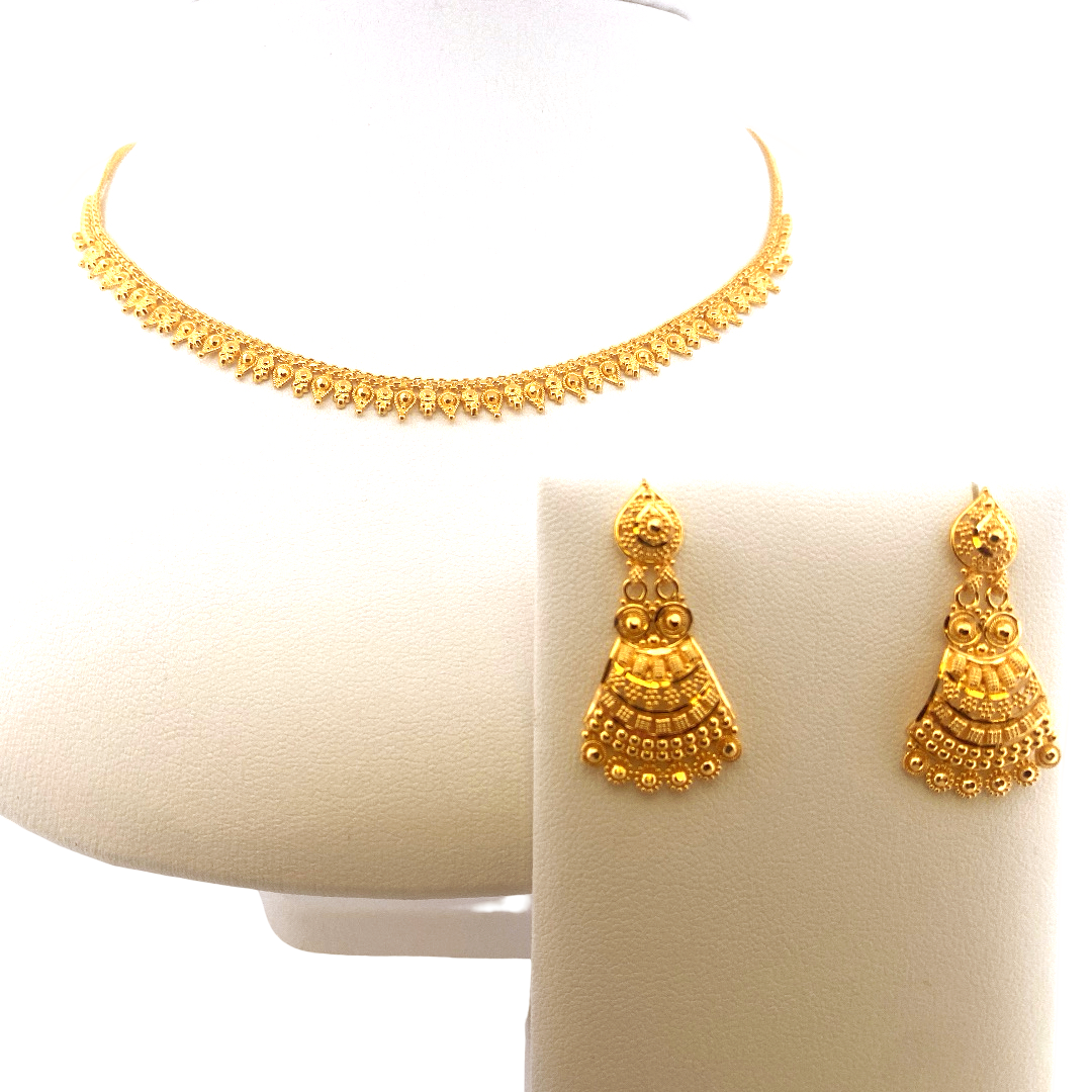 22K Gold Lightweight Designer Set