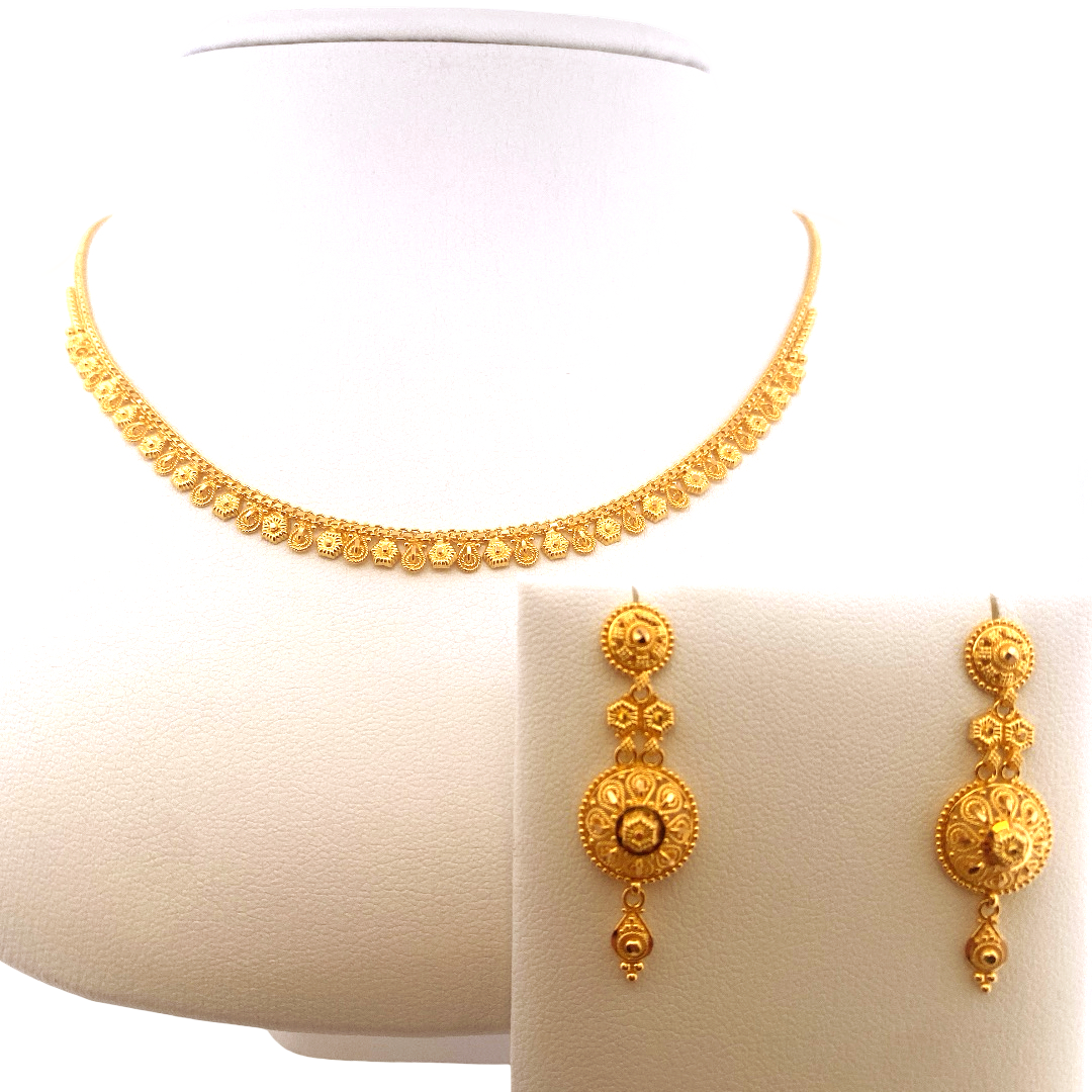 22K Gold Lightweight Designer Set