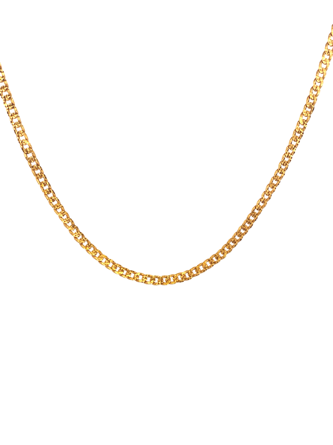 22K Gold Designer Link Chain