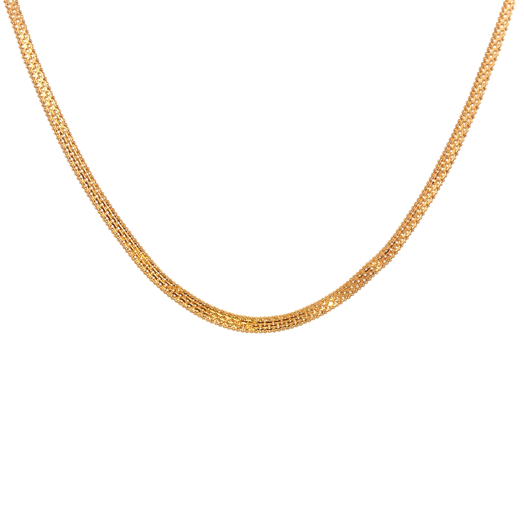 22K Gold Designer Chain