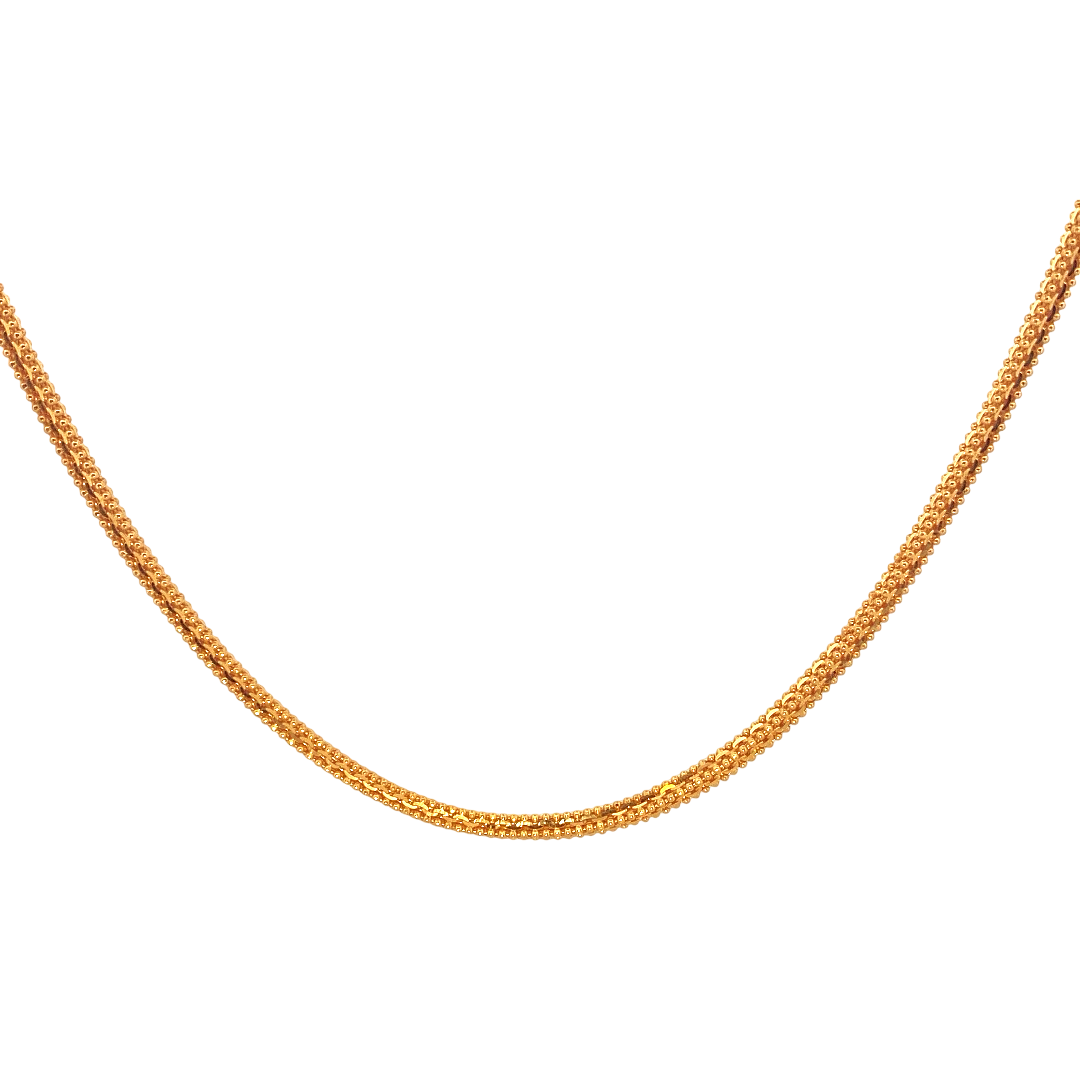 22K Gold Designer Chain