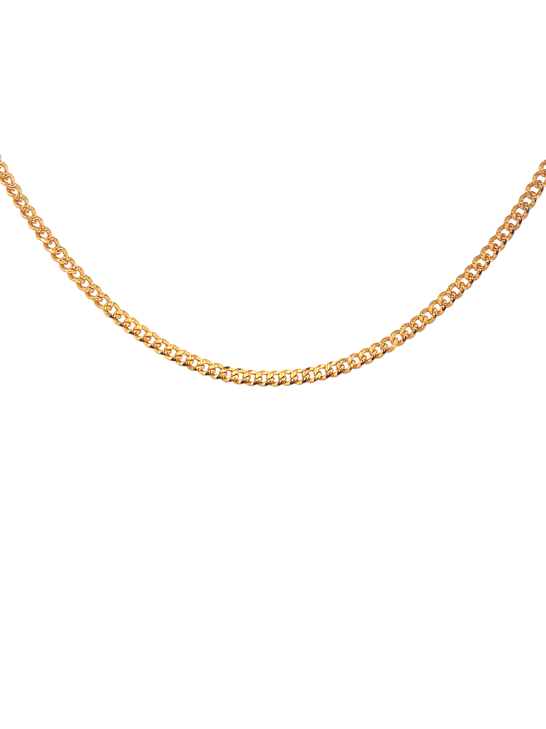 22K Gold Designer Link Chain