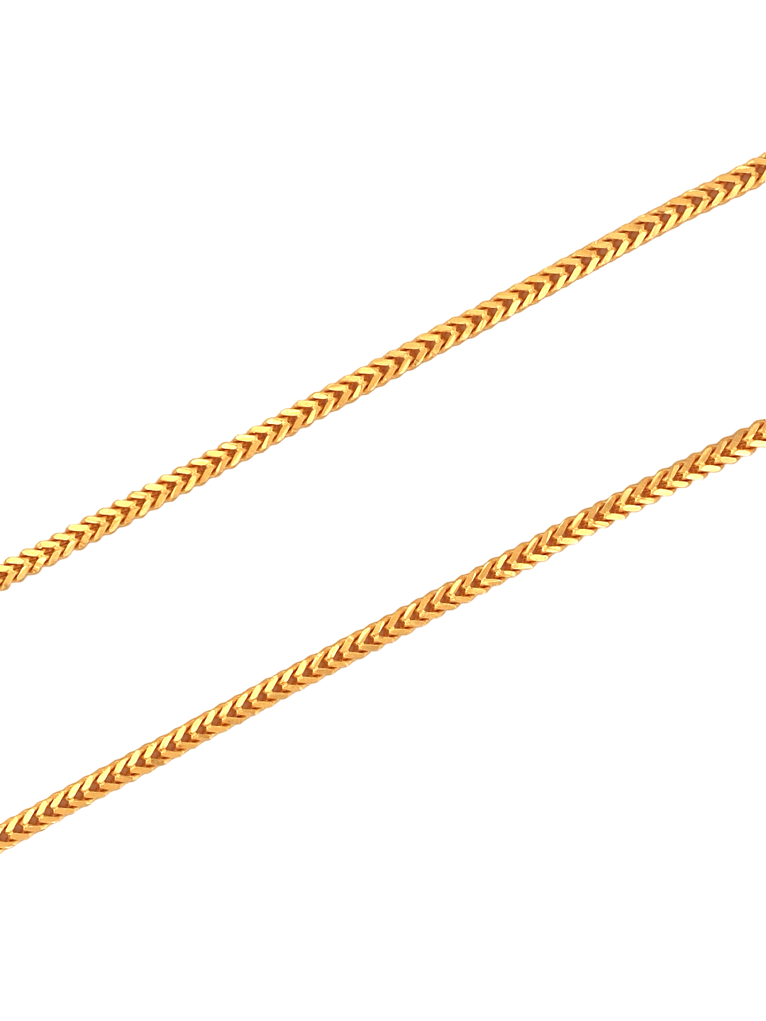 22K Gold Designer Franco Chain