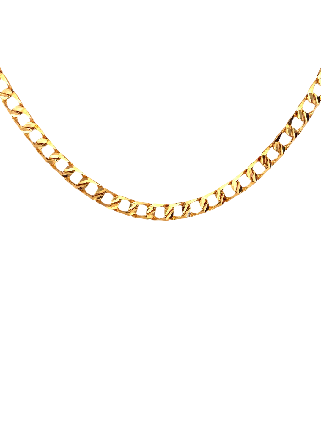 22K Gold Designer Link Chain