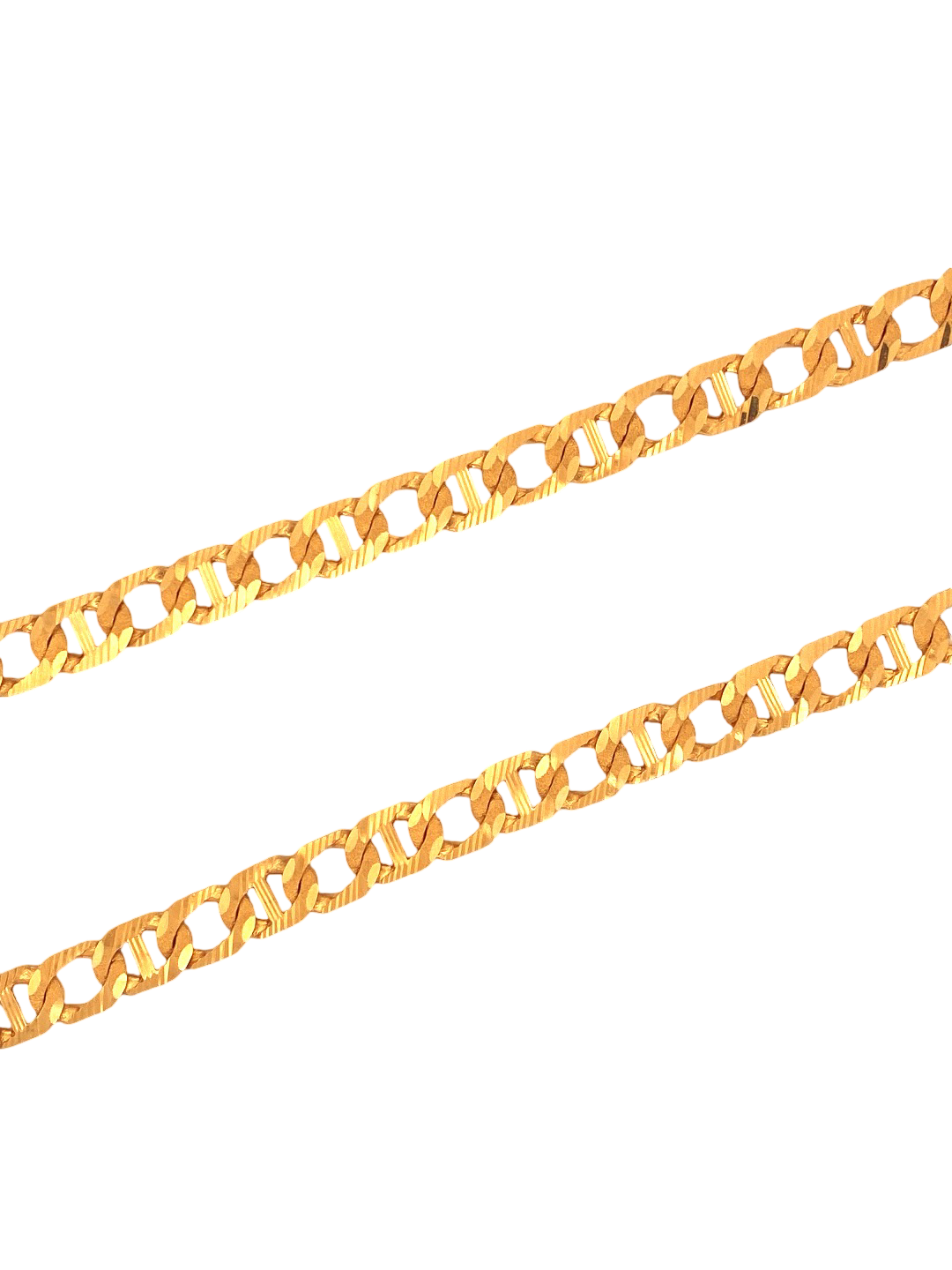 22K Gold Designer Link Chain