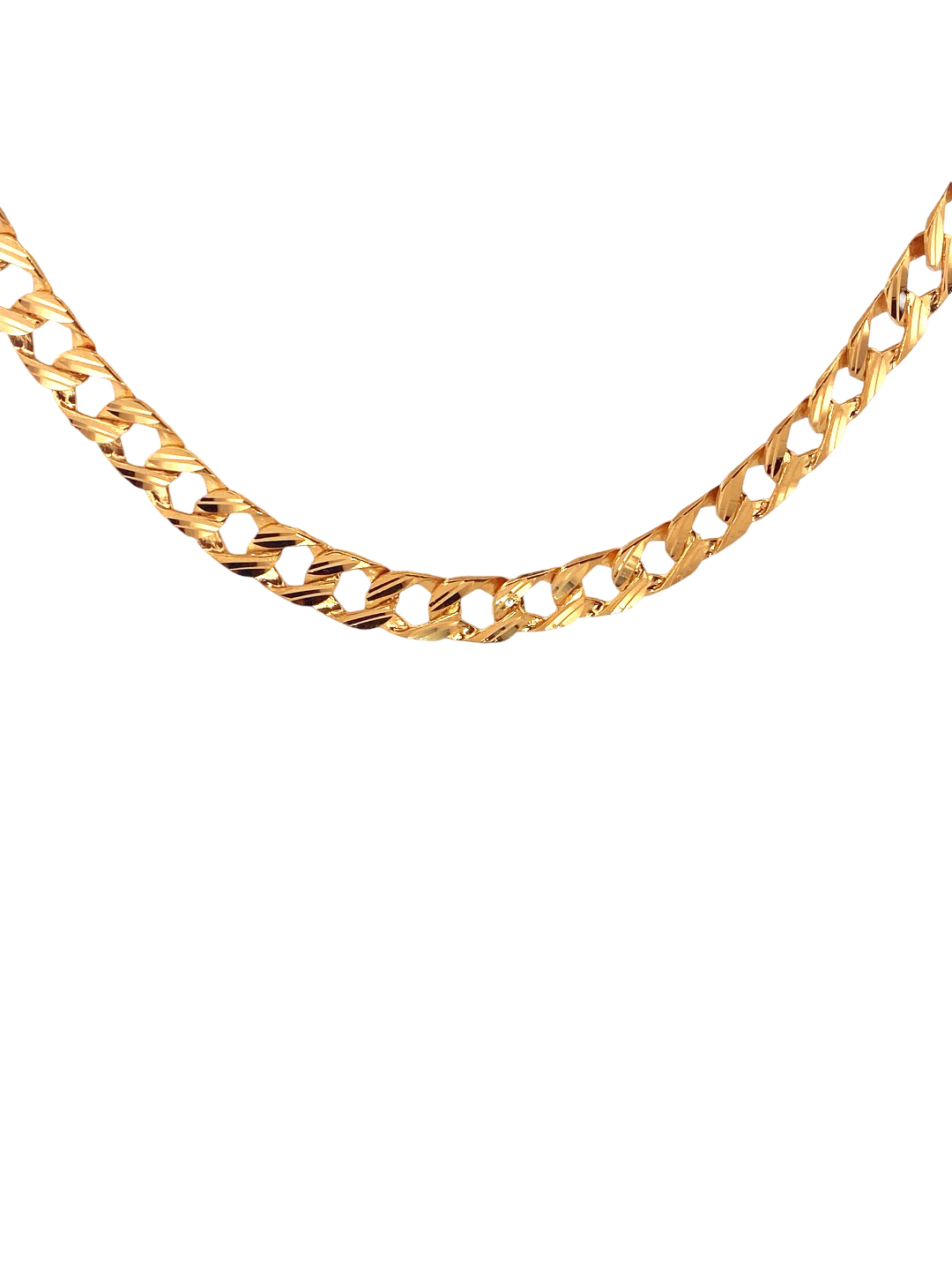 22K Gold Designer Link Chain
