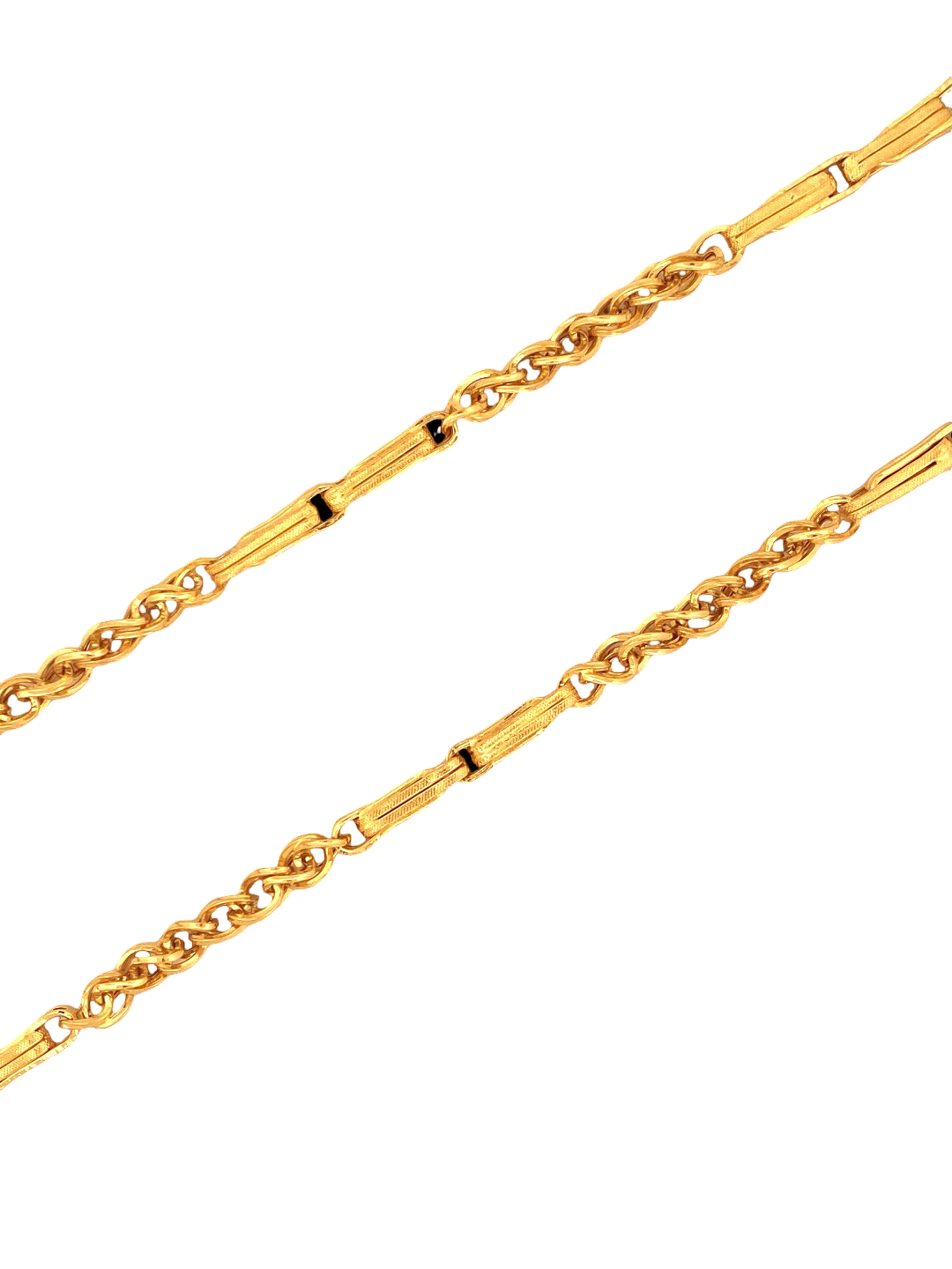 22K Gold Designer Link Chain
